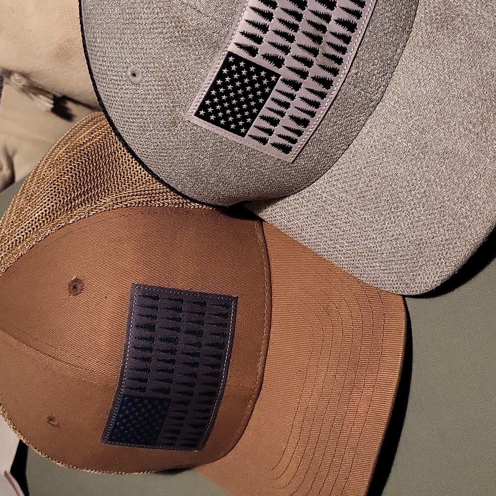 Columbia baseball caps (2)